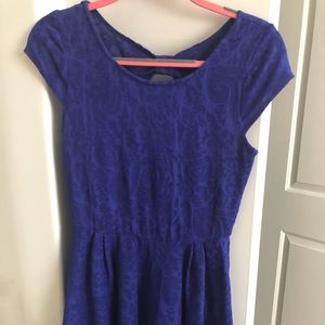 Formal dress, skater style, stretch